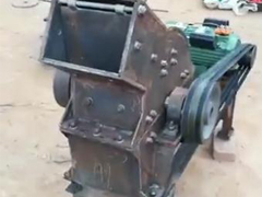 錘式破碎機試機視頻