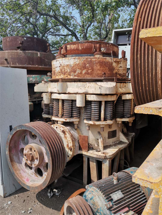 二手100型圓錐破碎機